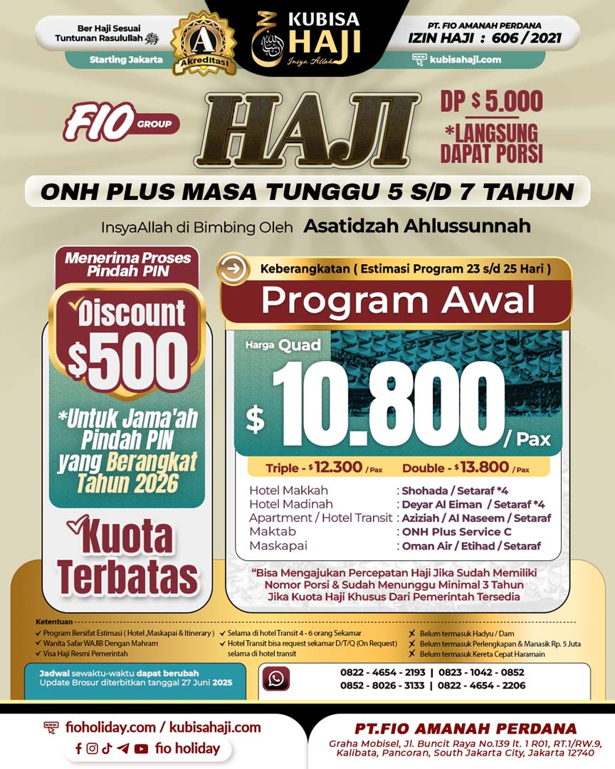 haji khusus kbh a